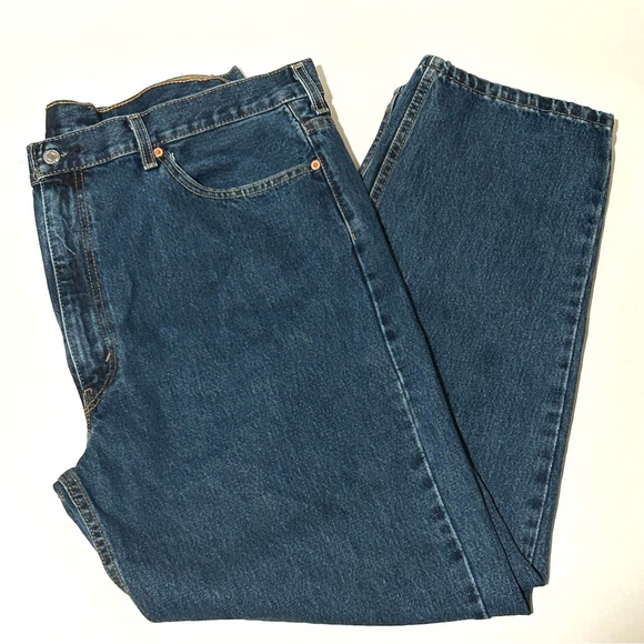 Levi's Levi Strauss & Co. 550 Relaxed Fit W44 L32 Blue Jean - Picture 4 of 13